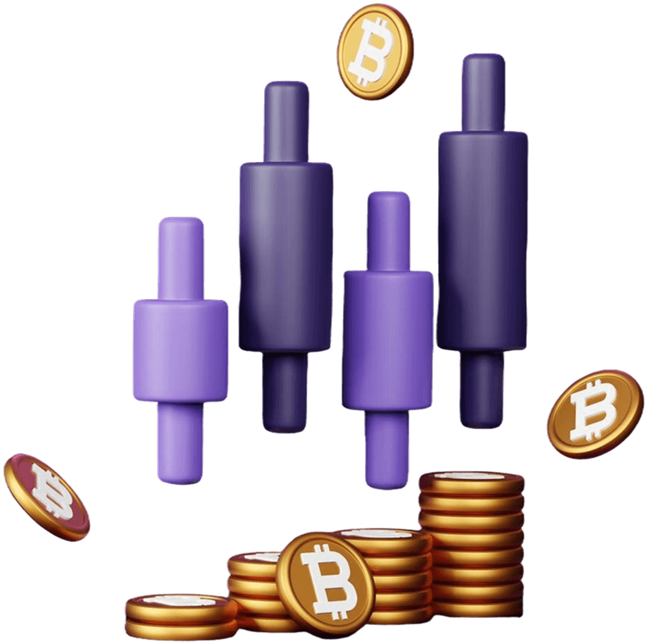cryptocurrency-bitcoin-coin-with-candlestick-chart-3d-render 1 SpotNTrade spot trading