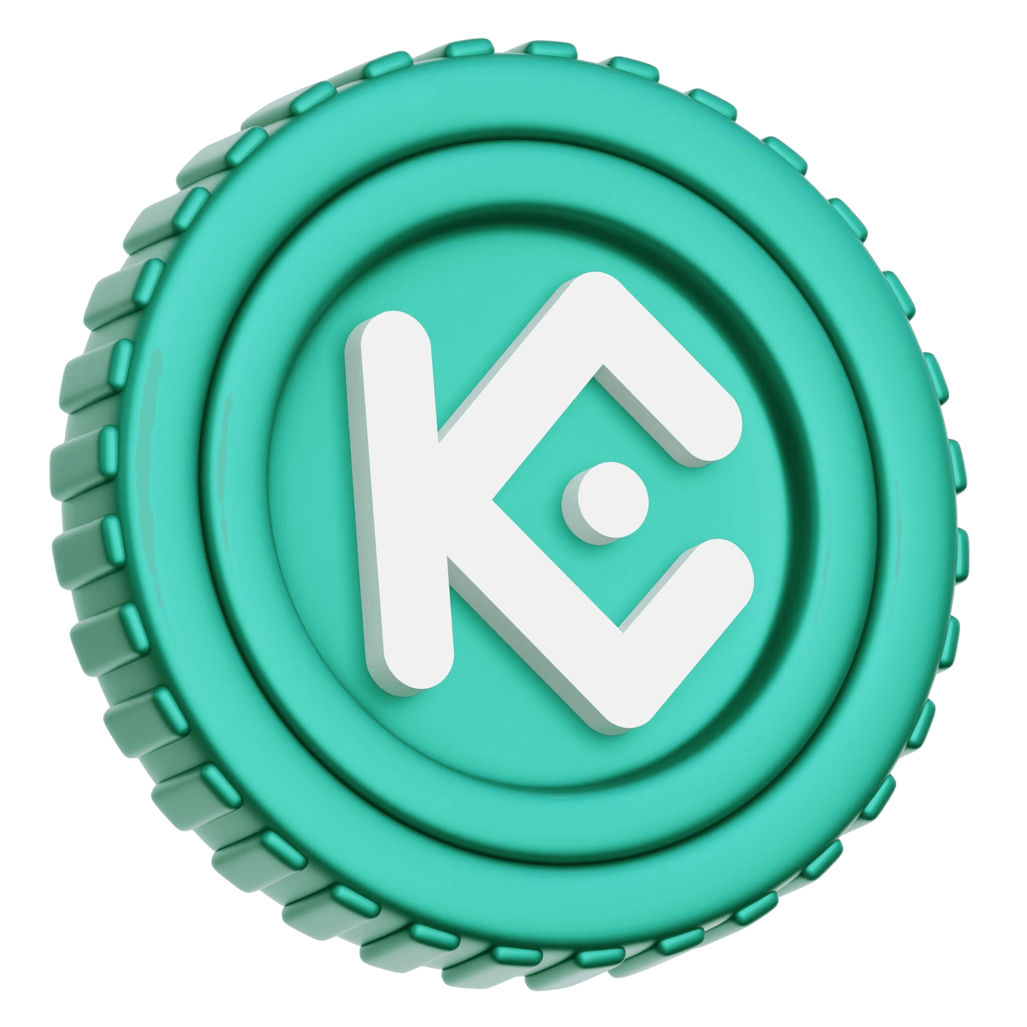 kucoin-kcs-coin-3d-illustration