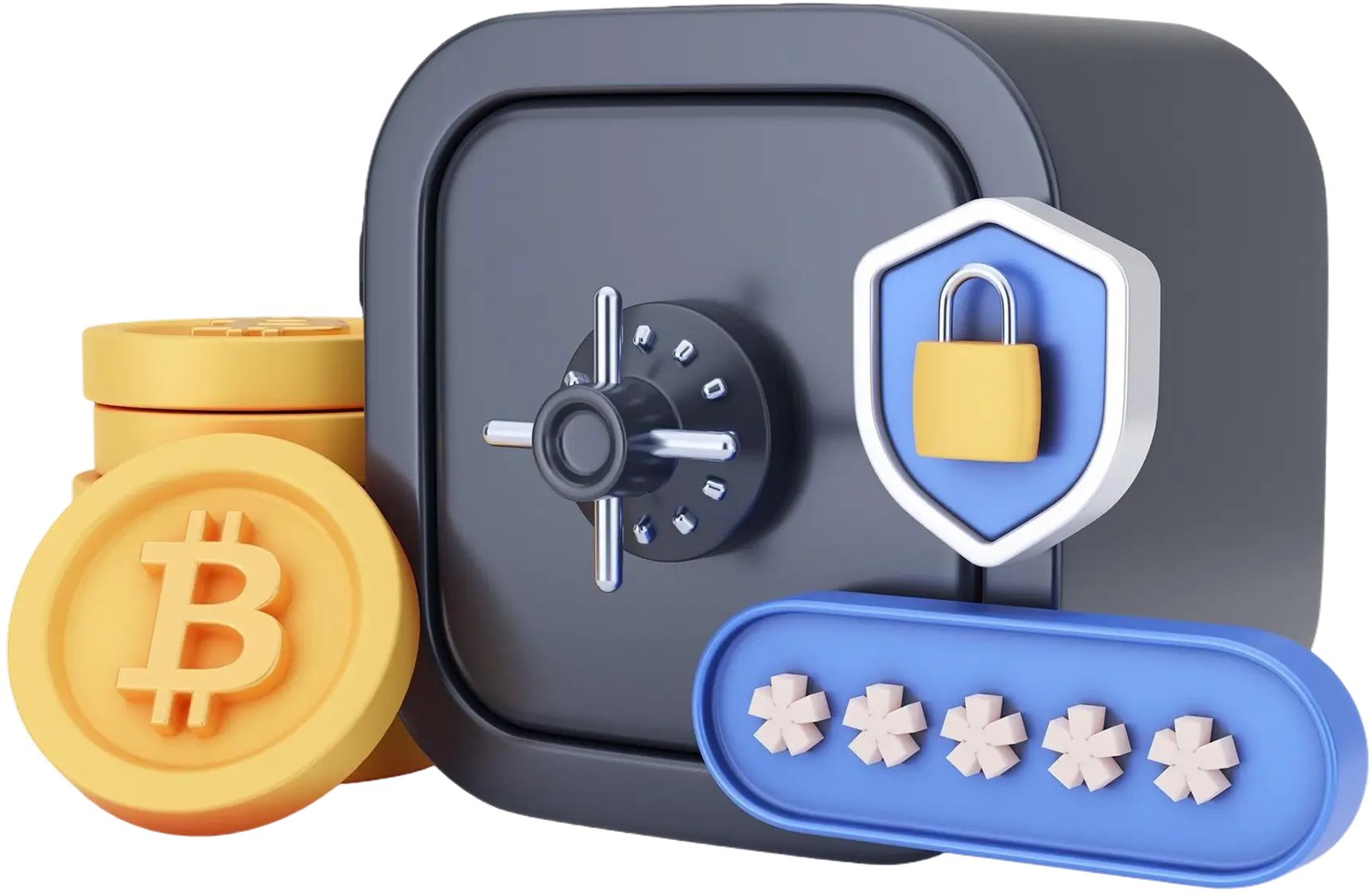 creative-concept-finance-bitcoin-locker-coin-3d-illustration-1 crypto market